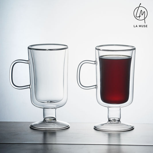 Coffee Cup The Morrígan Mug - Glass Coffee Cups (250 ml)