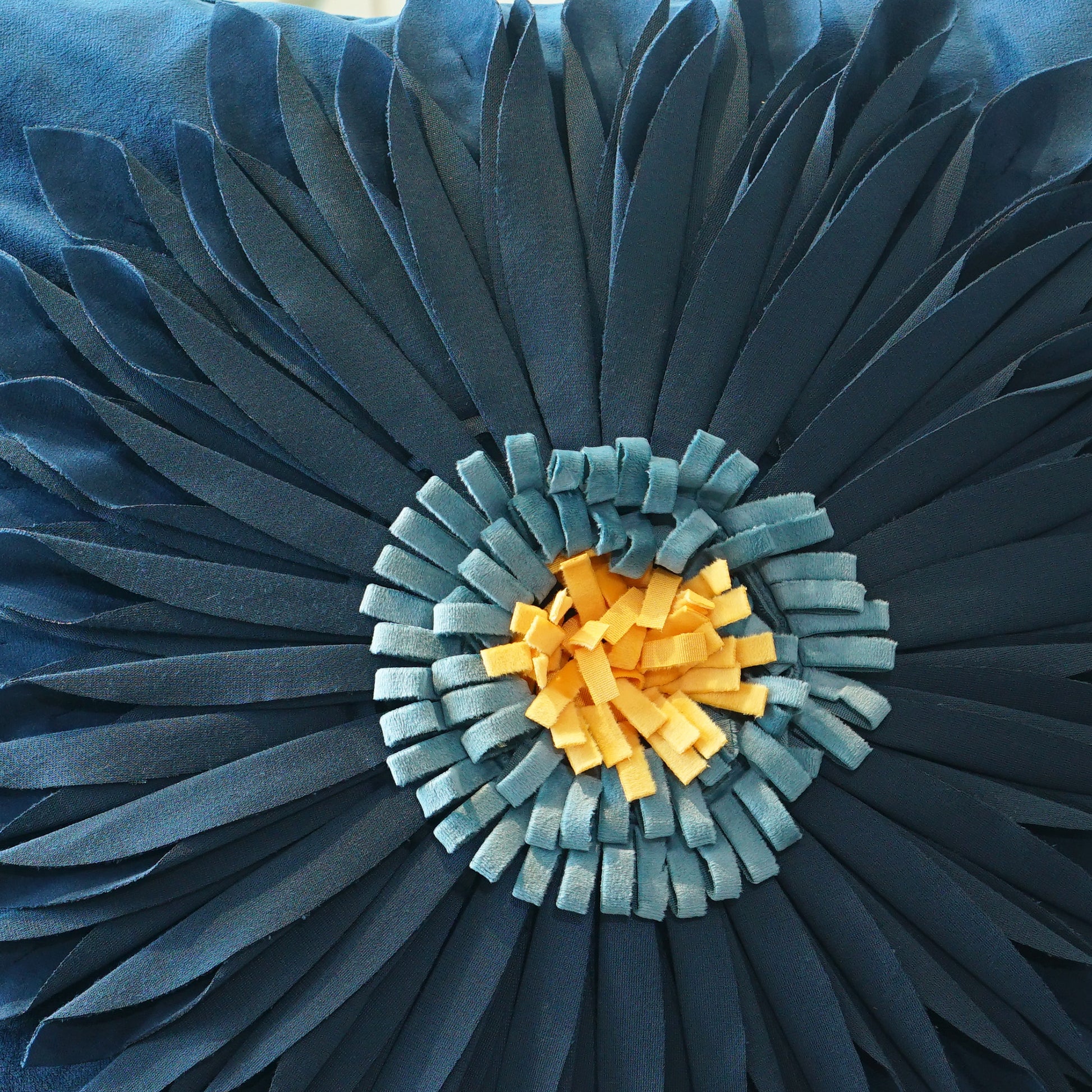 Cushion Cover Flirty Florals - Velvet Cushion Cover