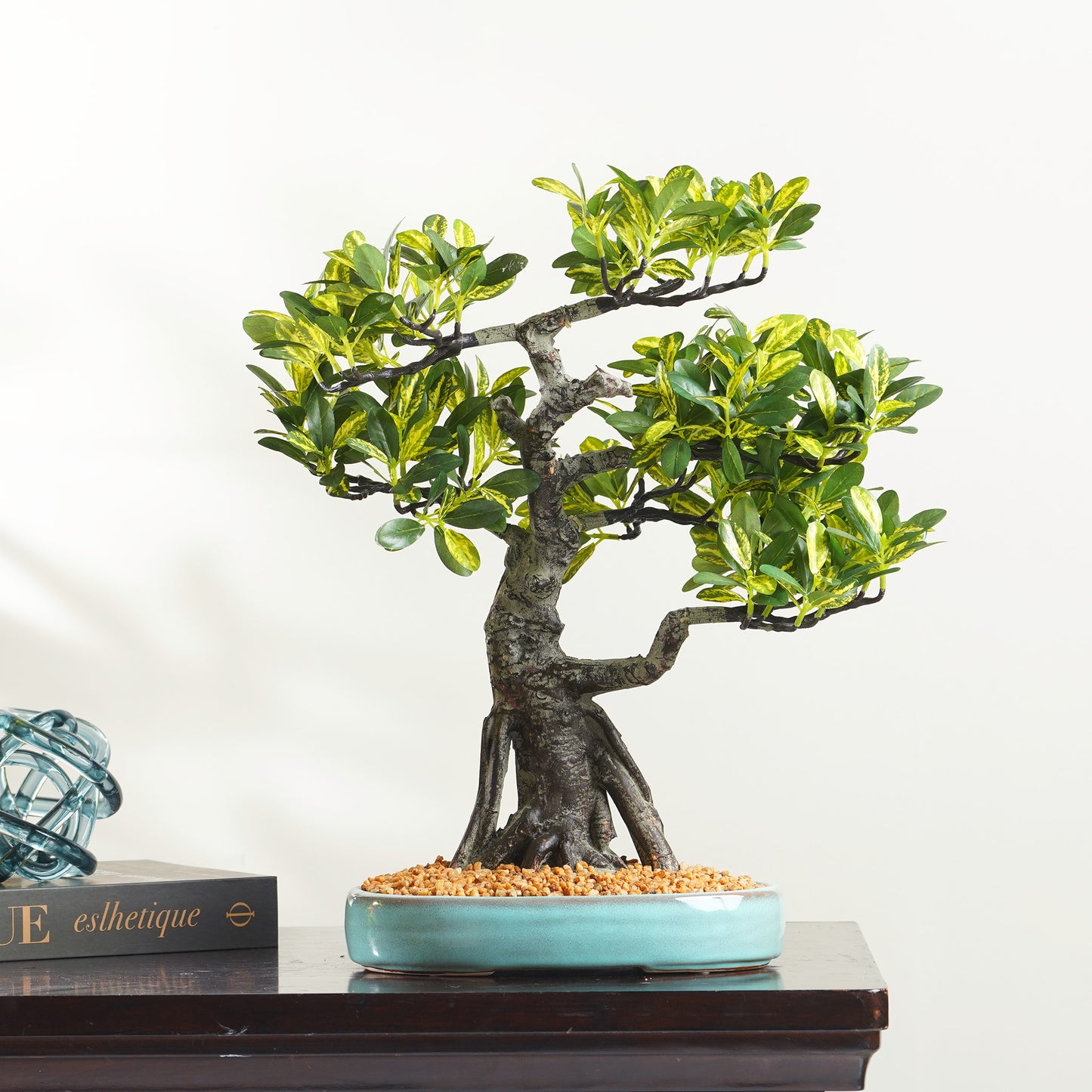 Botanic Grace- Artificial Schefflera Plant ~ 2 Feet Tall