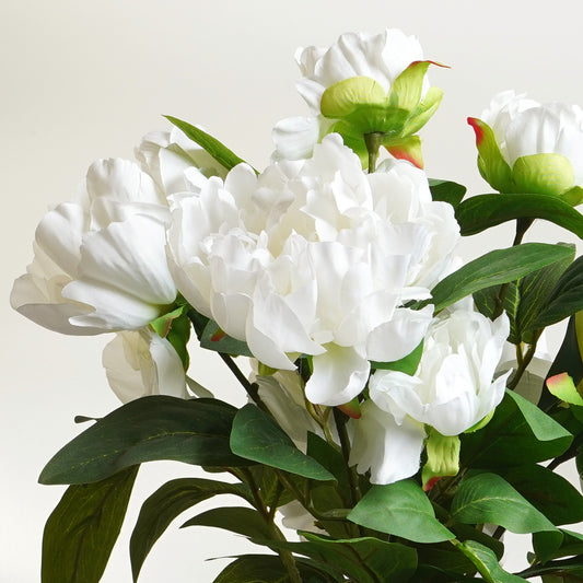 Artificial Trees/Plants Winter's Bloom - Peony Artificial Plant ~ 1.5 Feet Tall