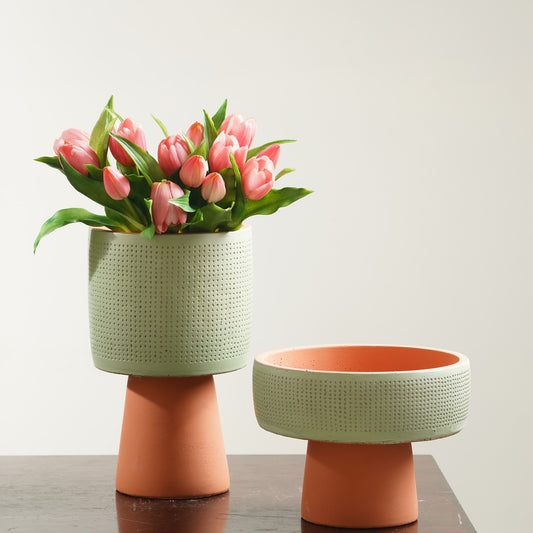 Table Vase The Terra Flora - Earthy Table Vases