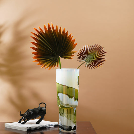 Table Vase The Whirlwind - Handmade Glass Table Vase