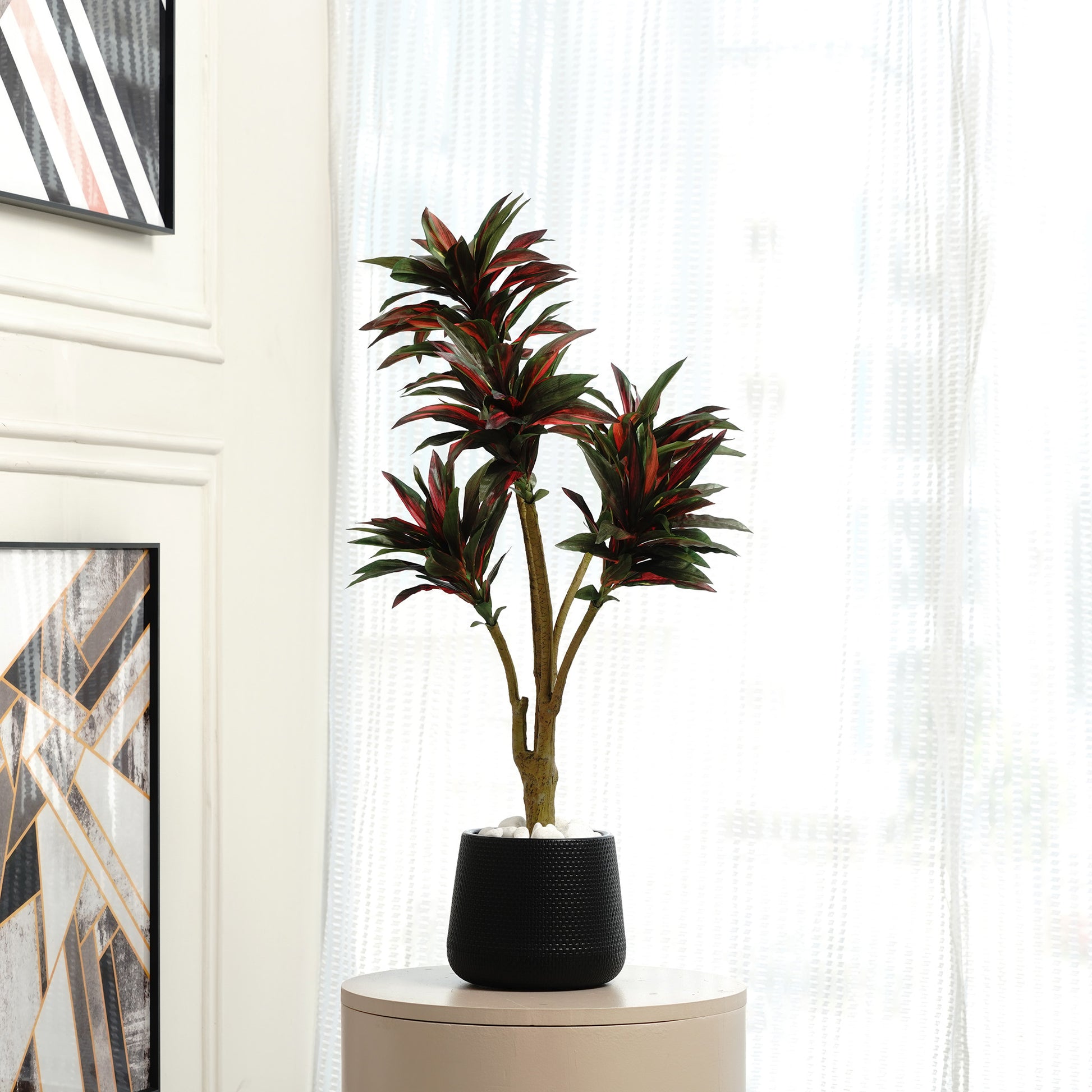 Artificial Trees/Plants Dracaena Dreamscape - Artificial Dracaena Tree ~ 3 Feet Tall