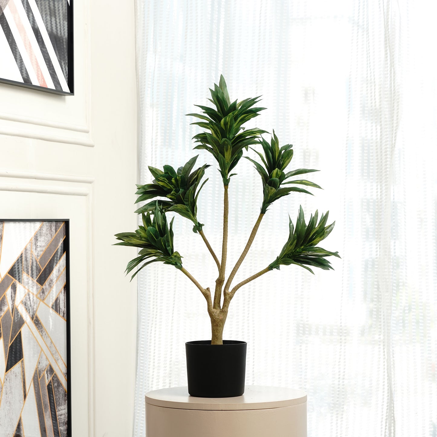 Artificial Trees/Plants Dracaena Dreamscape - Artificial Dracaena Tree ~ 3 Feet Tall