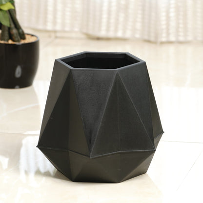 Pots Pot Noir - Black Plant Pot (9" x 9")