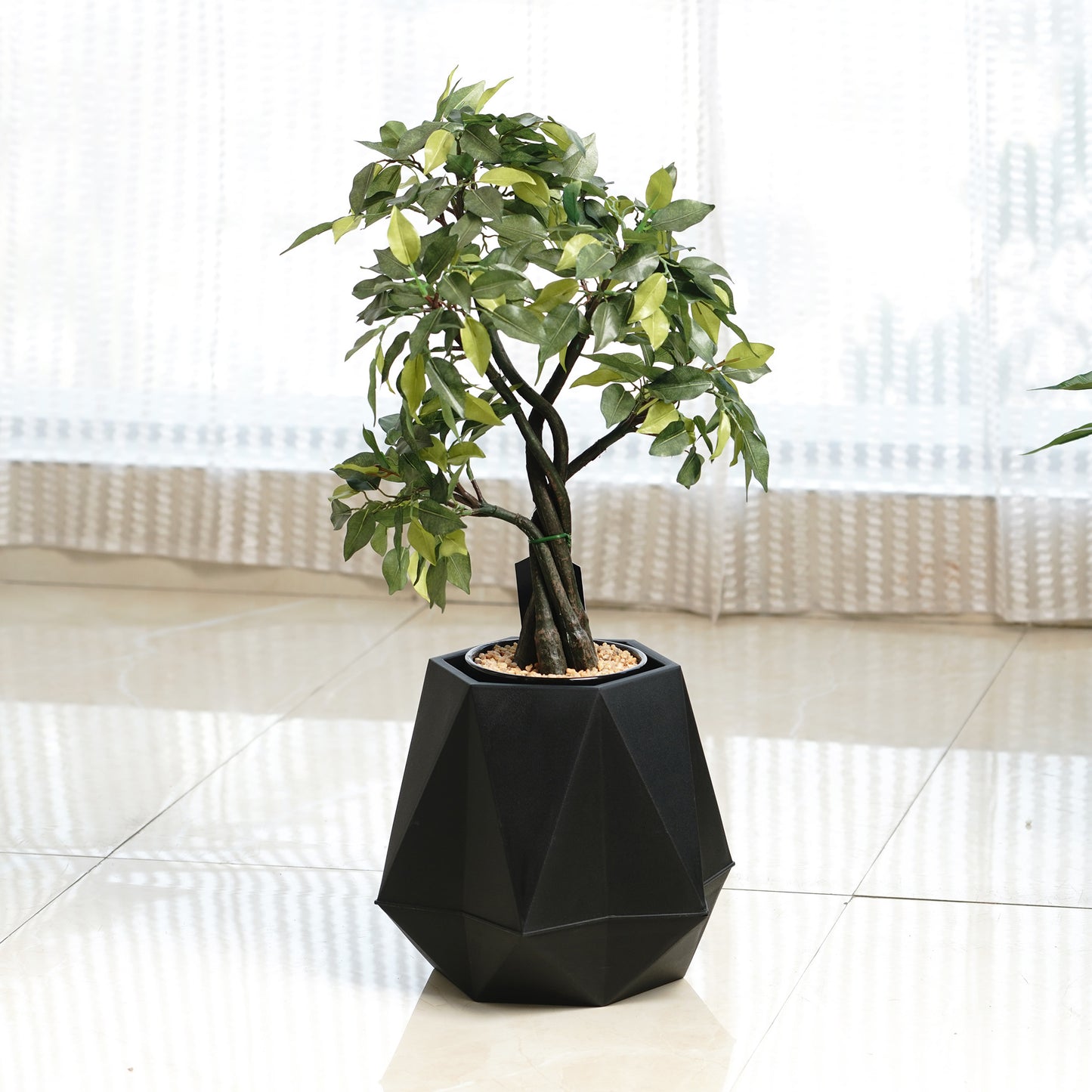 Pots Pot Noir - Black Plant Pot (9" x 9")