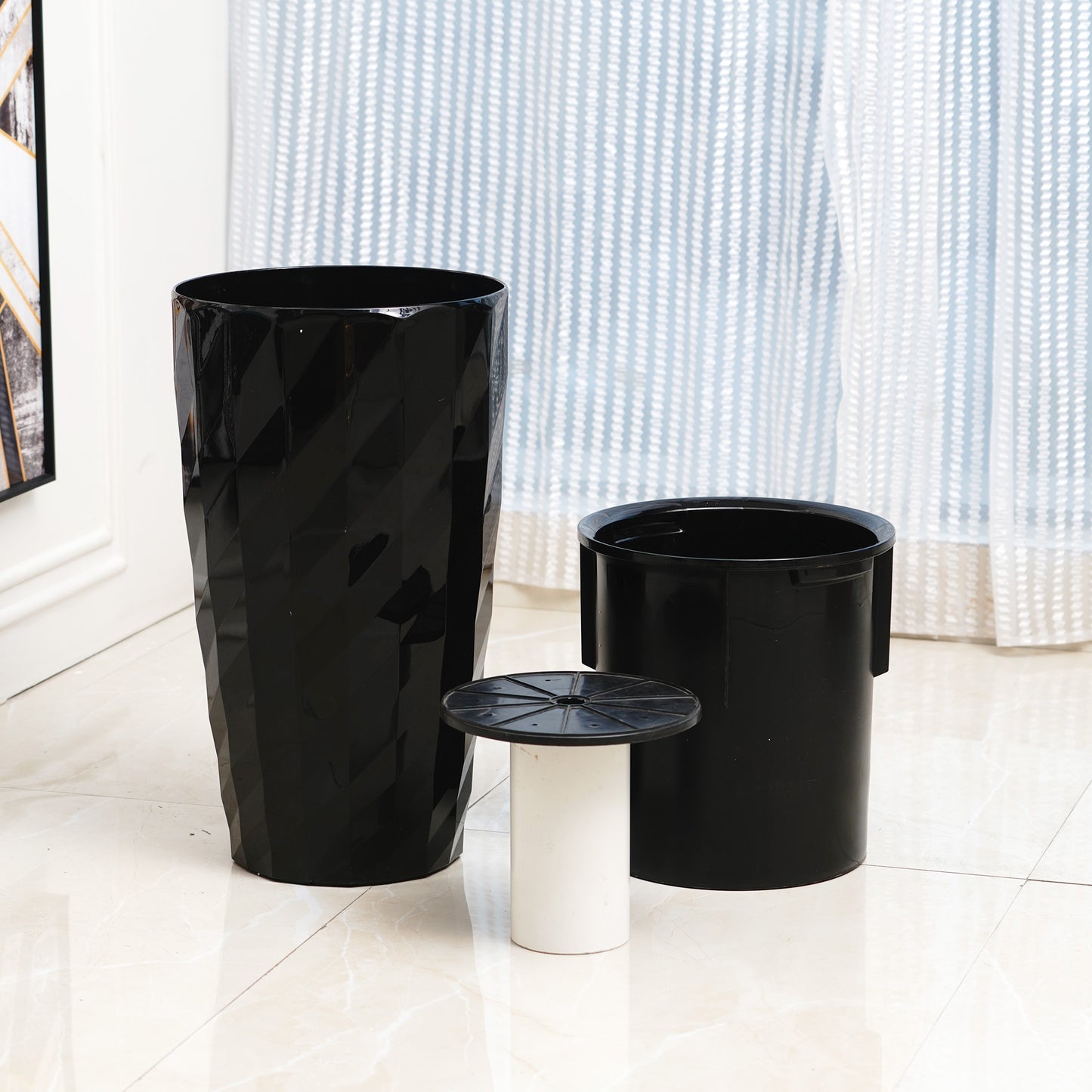 Pots Botanica - Black Plant Pot - (23" x 13")