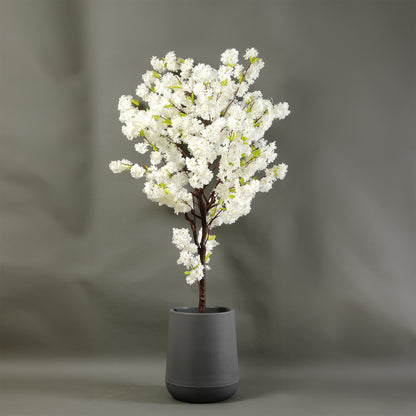 Artificial Trees/Plants The Enchanted Dreamscape - Artificial Cherry Blossom/ Sakura Tree ~ 6 Feet Tall - White