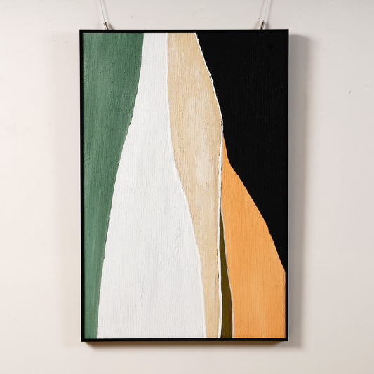 Handmade Oil Paintings The Flowing Verge - Textured Handmade Oil Painting (~ 3 ft x 2ft)