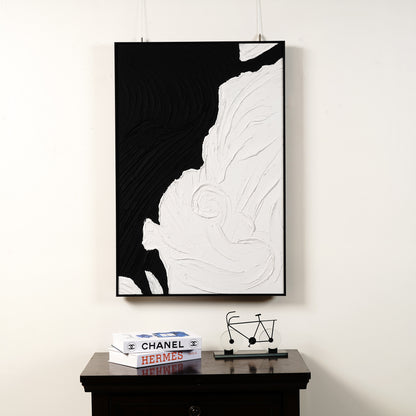 Handmade Oil Paintings The Silent Divide - Textured Handmade Oil Panting (~ 3 ft x 2 ft)