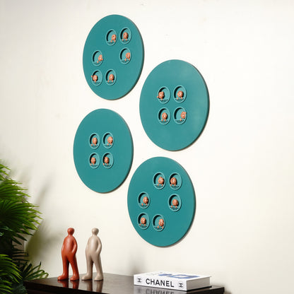 Wall Mounts & Accents Curious Corners Wall Mount Decor (Set of 4) - Style 2