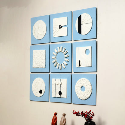 Wall Mounts & Accents Beyond the Surface - Handmade Terracotta Wall Mount Decor (Set of 9)