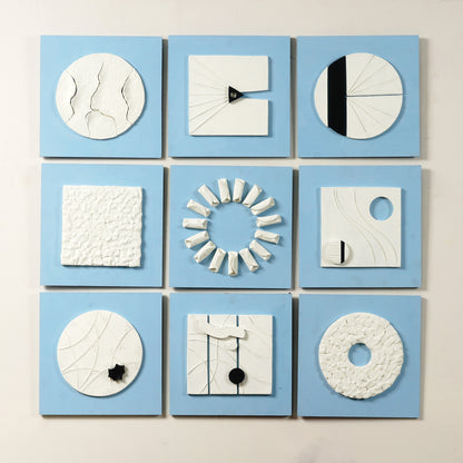 Wall Mounts & Accents Beyond the Surface - Handmade Terracotta Wall Mount Decor (Set of 9)