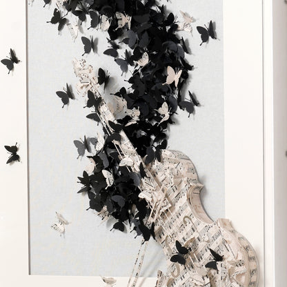 Tempo of Wings – Premium 3D Wall Art ~ 3.5 ft x 2.5 ft