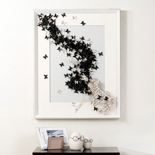 Tempo of Wings – Premium 3D Wall Art ~ 3.5 ft x 2.5 ft
