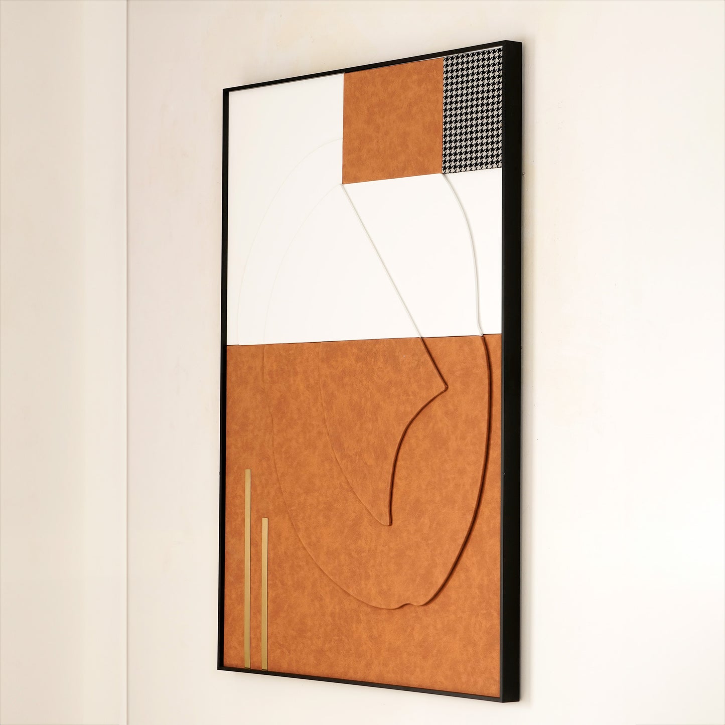 The Thought Structure – Premium Textured 3D Wall Art  ~ 3.5 ft x 2.5 ft