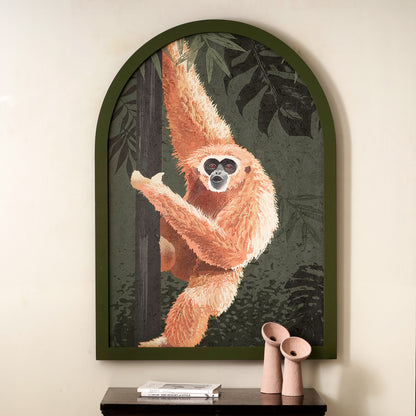 The Jungle Perch - Handmade Premium Wall Art ~ 4 ft x 3 ft