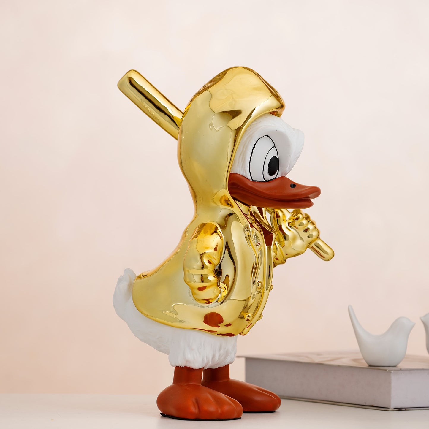The Donald Drip - Metallic Finish Donald Duck Pop Art Figurine