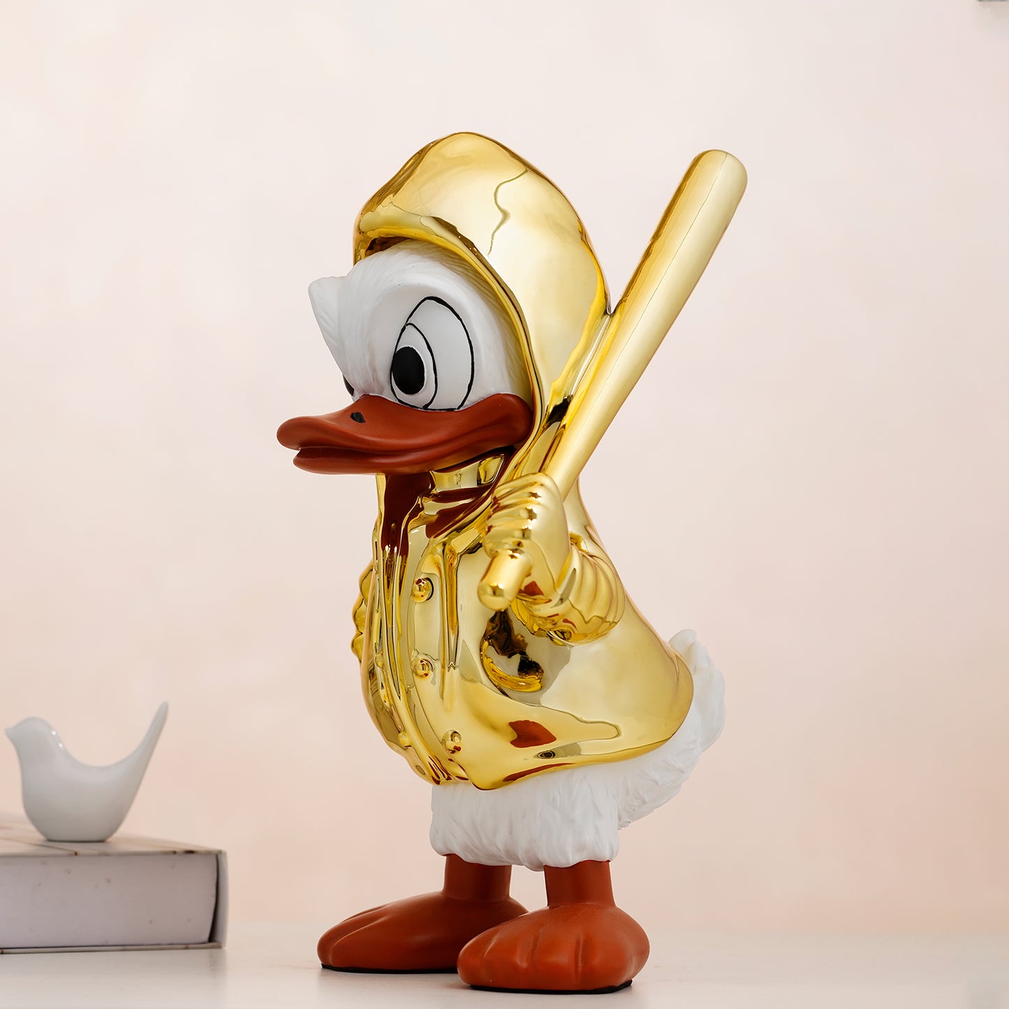 The Donald Drip - Metallic Finish Donald Duck Pop Art Figurine