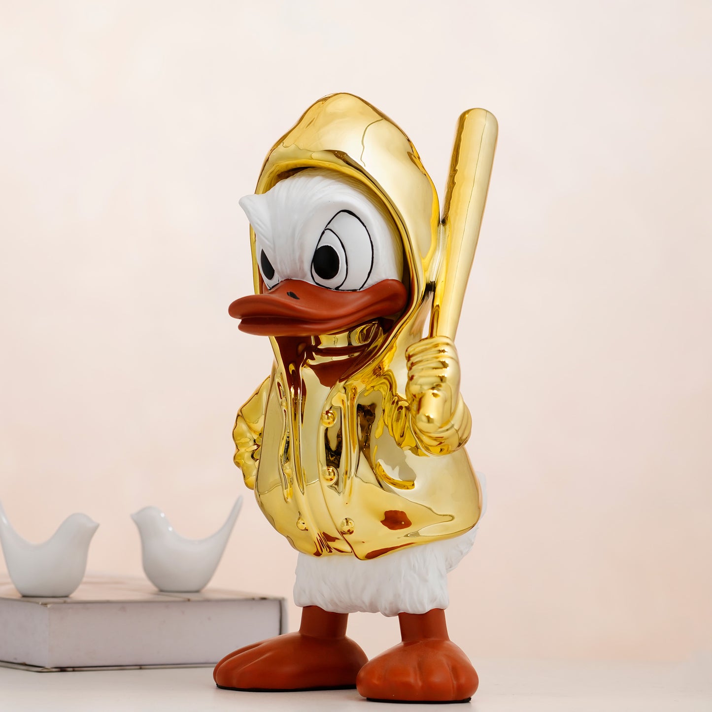 The Donald Drip - Metallic Finish Donald Duck Pop Art Figurine