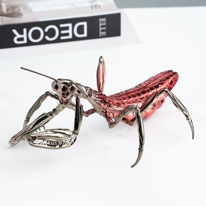 The Miraak - Metallic Praying Mantis Showpiece