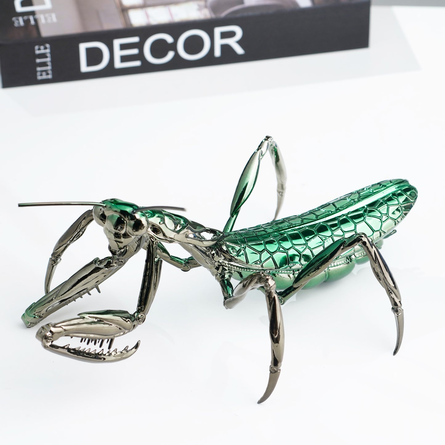 The Miraak - Metallic Praying Mantis Showpiece