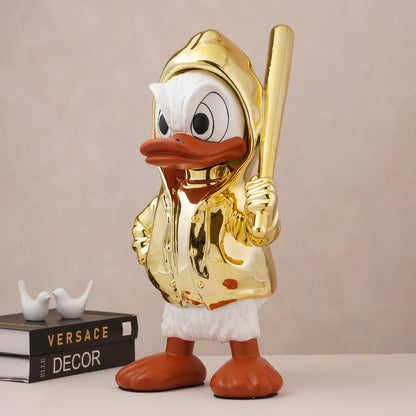 The Donald Drip - Metallic Finish Donald Duck Pop Art Figurine