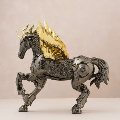 Valkarion - Unicorn Horse Sculpture