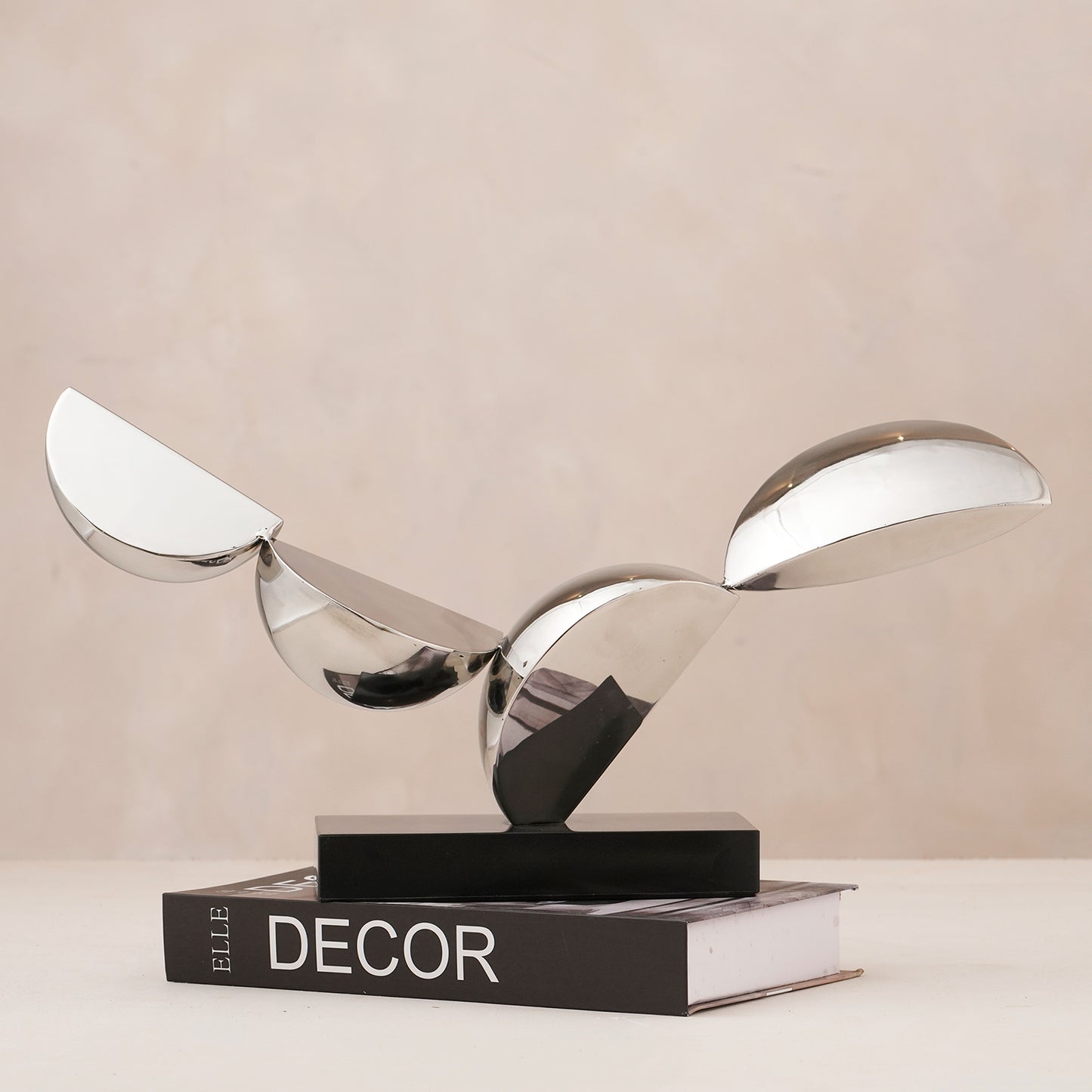 Tessera - Metal & Marble Modern Abstract Showpiece
