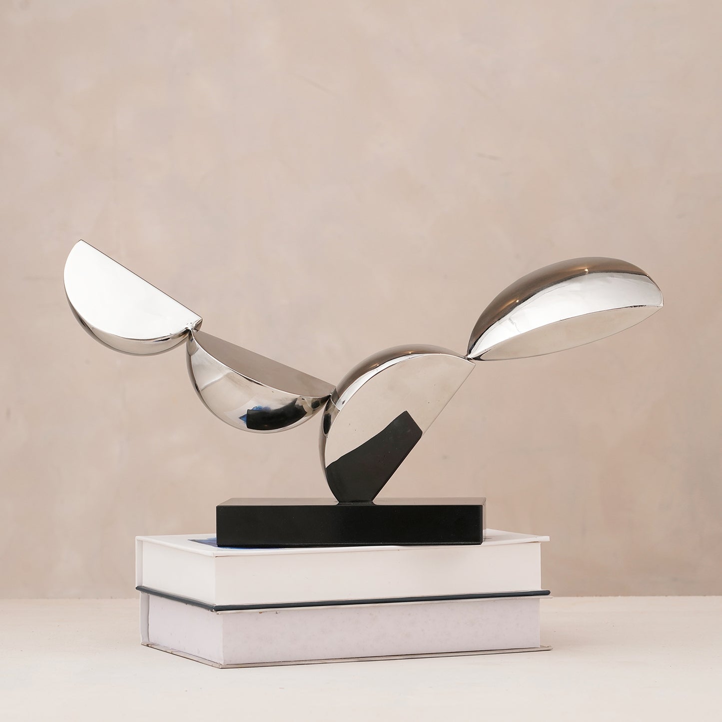 Tessera - Metal & Marble Modern Abstract Showpiece