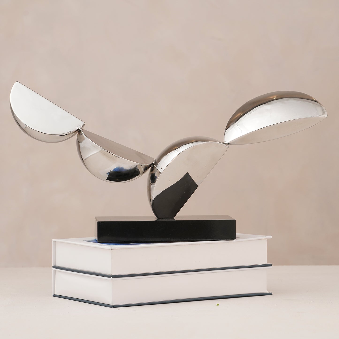 Tessera - Metal & Marble Modern Abstract Showpiece
