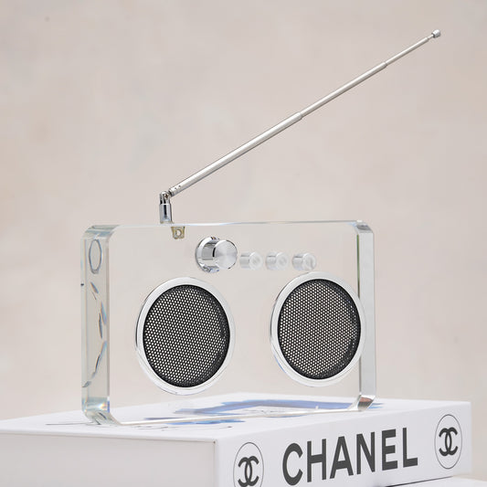 Vintage style Radio Showpiece for Modern Home & Office Interiors