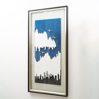 Skyrise - Mountains & Nature Inspired Premium Wall Art ~ 5.5 ft Tall