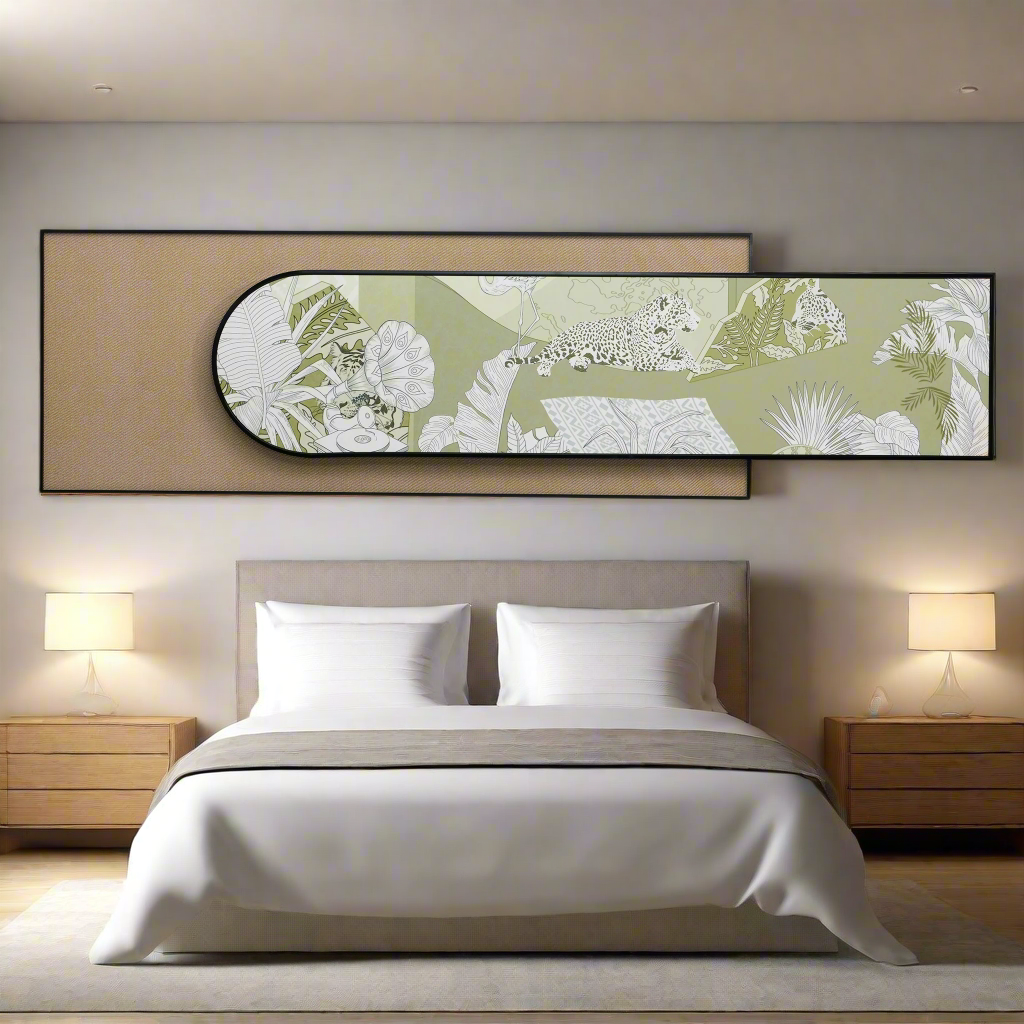 The Wild Chapter - Nature Inspired Premium 3D Leather Wall Art ~ 5.5 feet Long