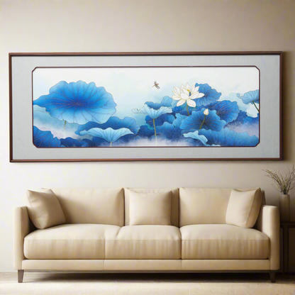 Florence - Nature Inspired Floral Premium 3D Wall Art ~ 5 feet Long