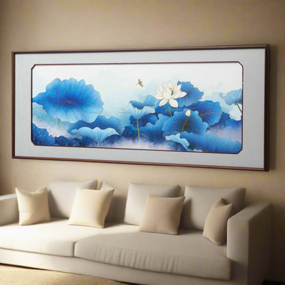 Florence - Nature Inspired Floral Premium 3D Wall Art ~ 5 feet Long