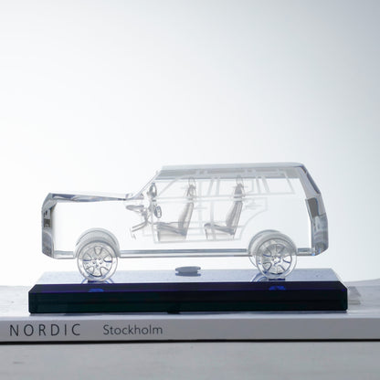 Legacy Drive - Crystal Land Rover Car Showpiece