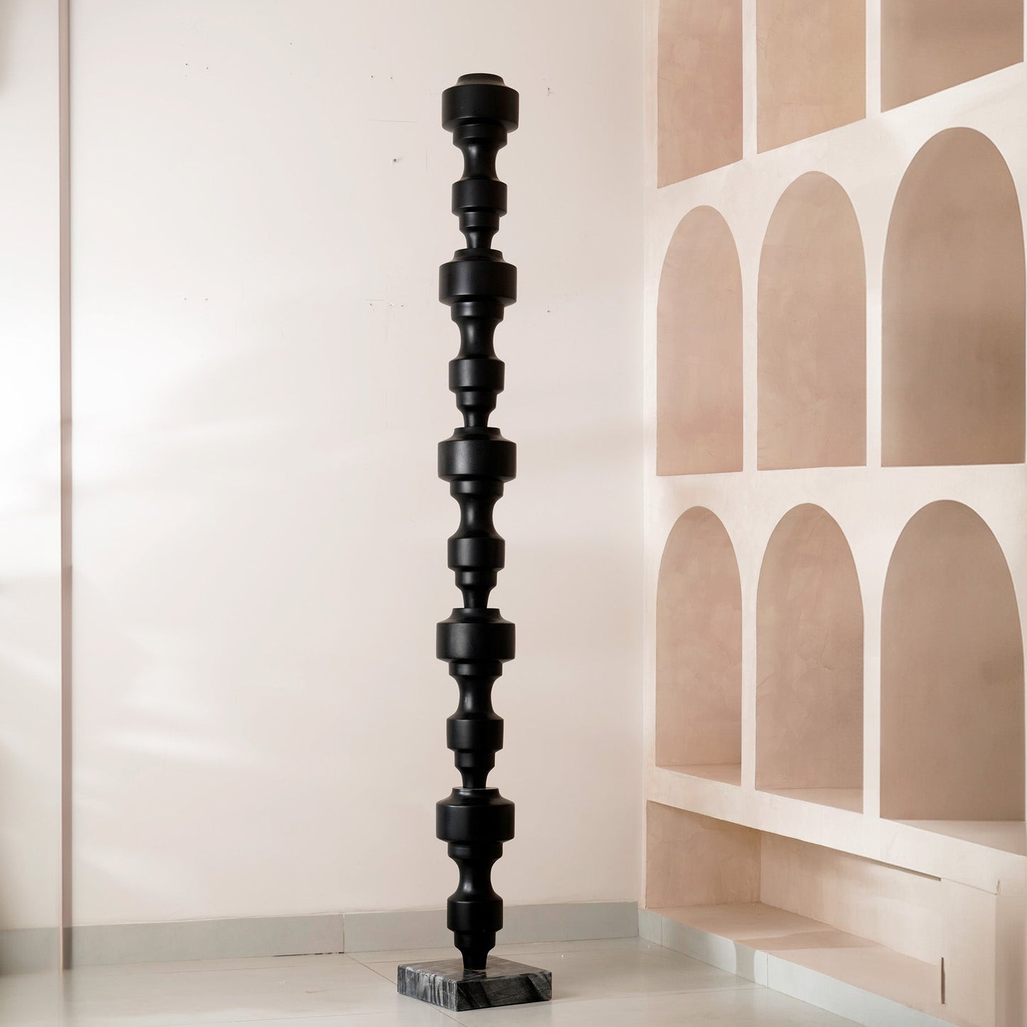 The Continuum - Totem Floor Sculpture ~ 7 feet Tall