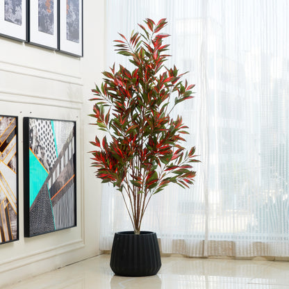 Volcan by La Muse – 5 ft Artificial Dracaena Plant for Living Room & Office