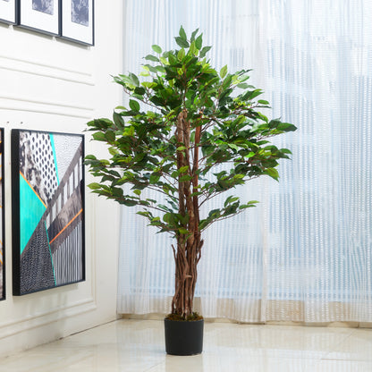 Perennia - Artificial Ficus Plant ~ 4 Feet Tall