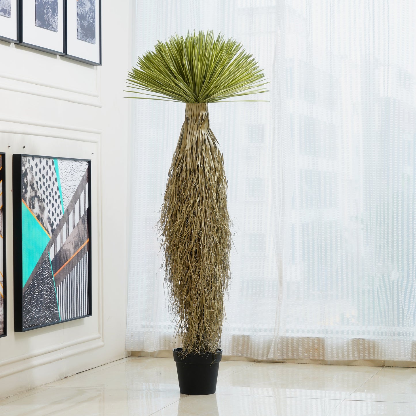 Mesa - Artificial Yucca Rostrata Plant ~ 5 Feet Tall