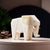 The Ivory Wanderer Elephant Table Showpiece