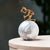 The Power of Introspection - Metal & Marble Table Showpiece