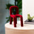 The Throne of Imagination - Chair Table Showpiece - Red