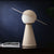 An Enigmatic Reality Ceramic Table Lamp - Beige