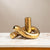 Love’s Eternal Knot - Ceramic Table Showpiece - Gold & Silver