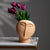 A Tranquil Pronouncement - Ceramic Face Flower Vase and Showpiece