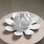 Blossoms of Integrity Ceramic Lotus Candle Holder