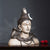 The Transcendental Essence: Hand-Painted Lord Shiva Bust Sculpture - Style 2