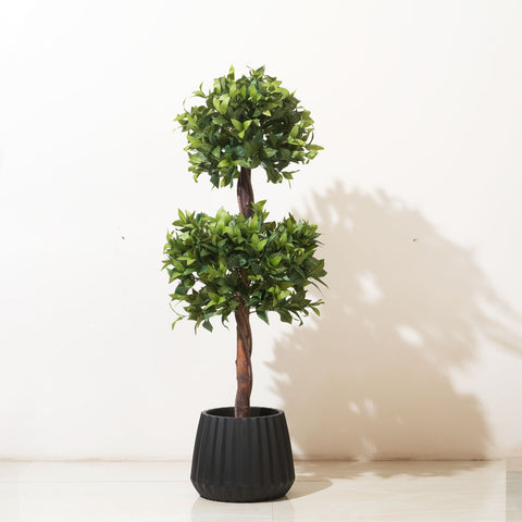 Ambitious Arbor: Artificial Bay Tree - 4 Feet Tall (Without Pot)